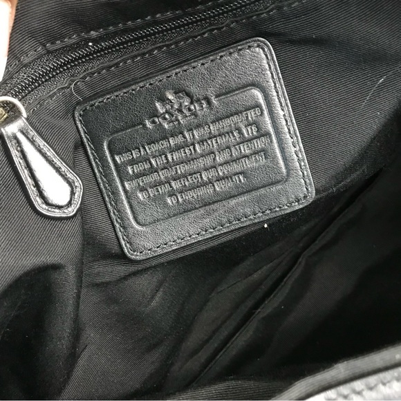 COACH MADISON CARLYLE SMOOTH LEATHER SHOULDER BAG - Picture 6 of 11